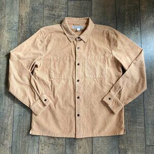 Outerknown Townes Corduroy Button Shirt - Tan